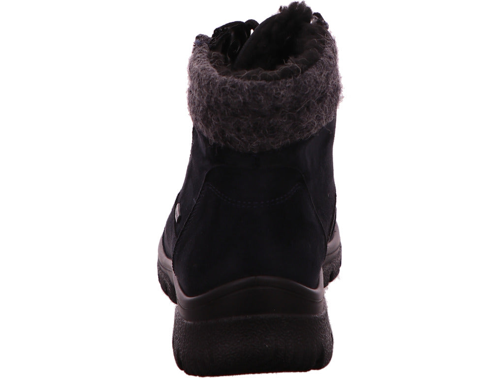 Ara Damen Stiefel Saas-Fee St. in blau-bunt-kombiniert