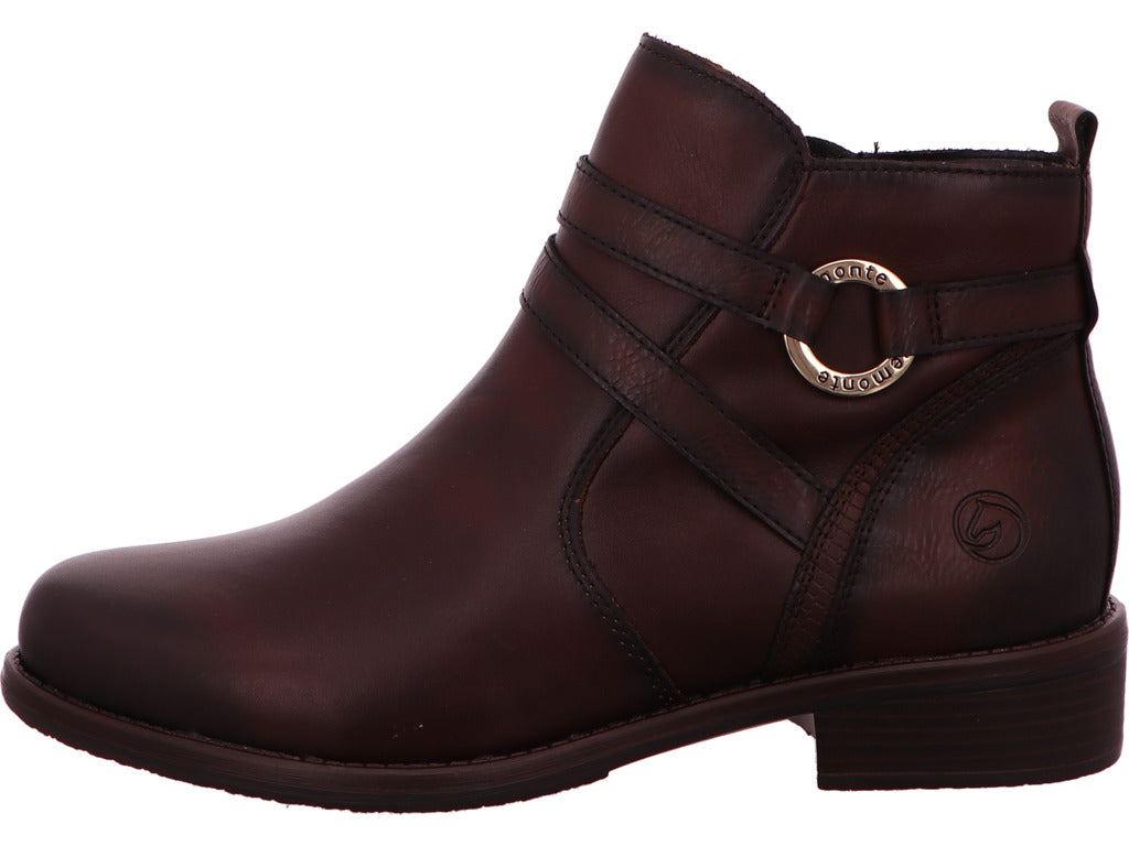 Remonte Damen Stiefel  in dunkelbraun