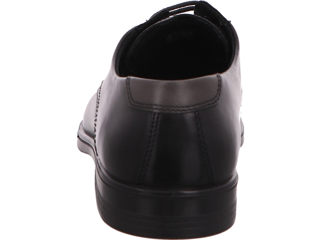 Ecco Herren Schnürschuh Melbourne Tie in schwarz