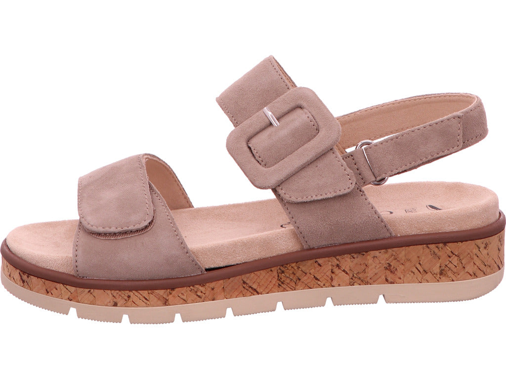 Caprice Damen Sandalette  in taupe