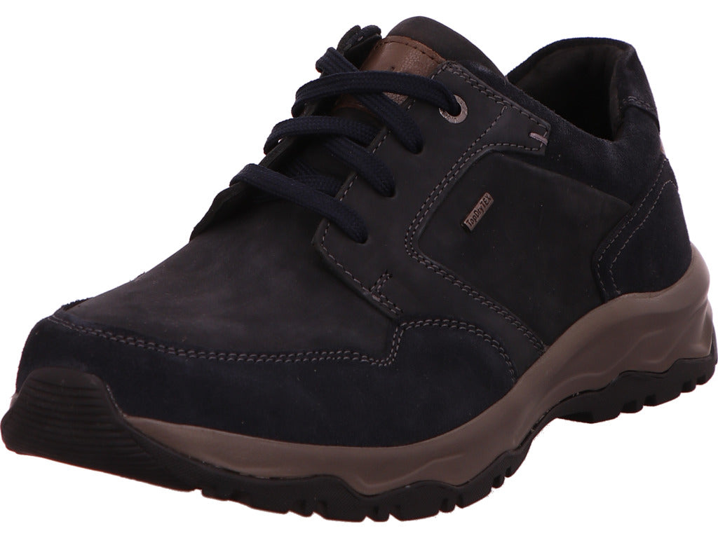 Josef Seibel Herren Halbschuh Enrico 20 in blau-kombiniert