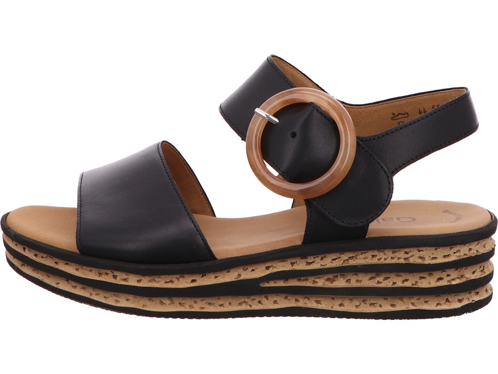 Gabor Damen Sandalette  in schwarz