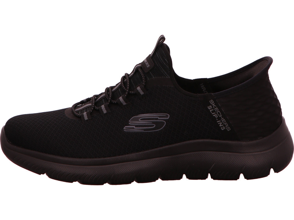 Skechers Herren Slipper Slip-Ins - Summits-High Range in schwarz