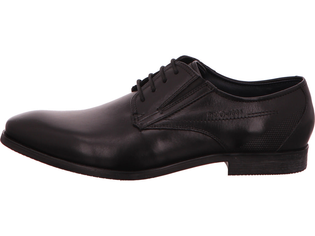 Bugatti Herren Schnürschuh  in schwarz
