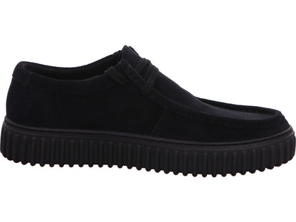 Clarks Herren Halbschuh Torhill Lo in schwarz