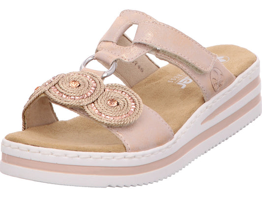 Rieker Damen Sandalette  in gold