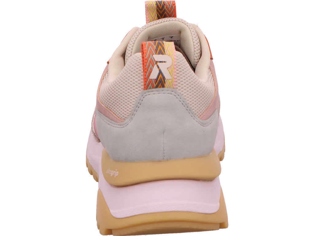 Rieker Damen Sneaker  in beige-bunt-kombiniert