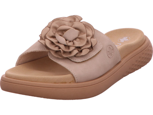 Rieker damesmuiltjes in beige combinatie