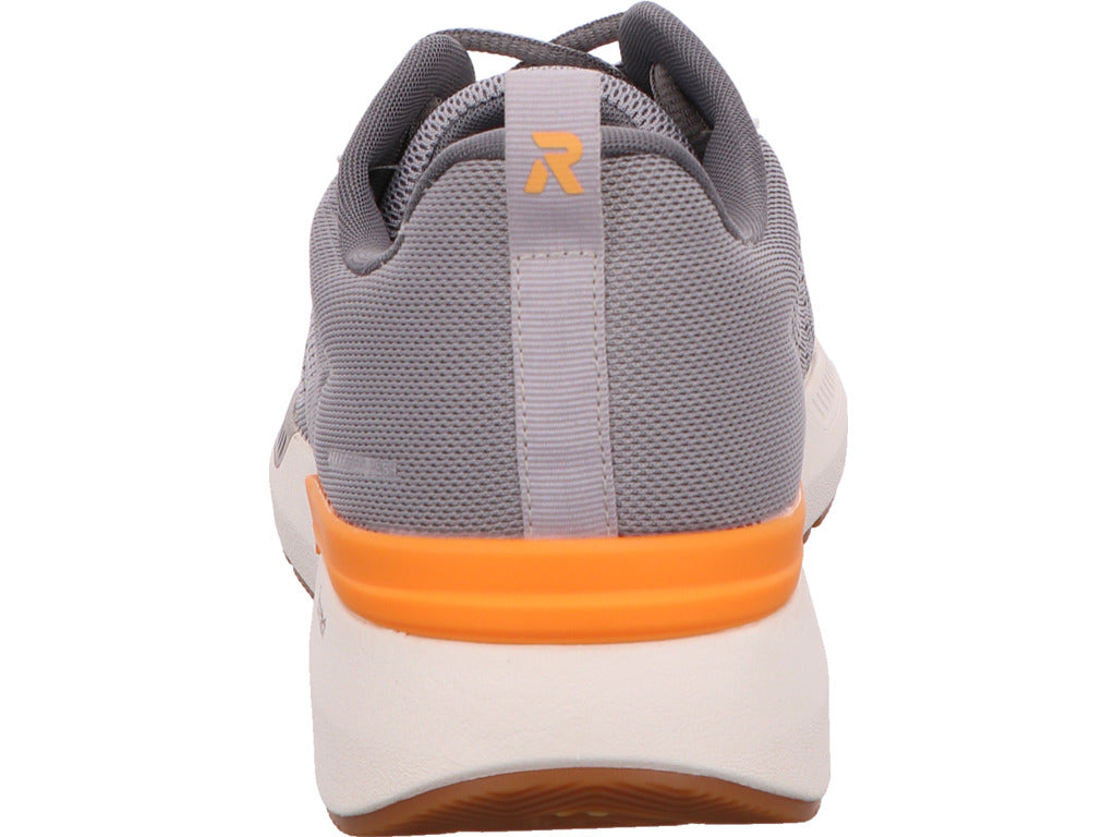 Rieker herensneakers in grijs-gecombineerd