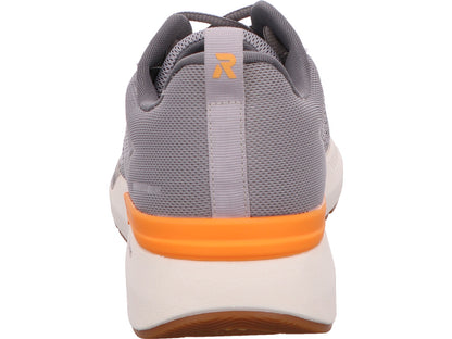 Rieker herensneakers in grijs-gecombineerd