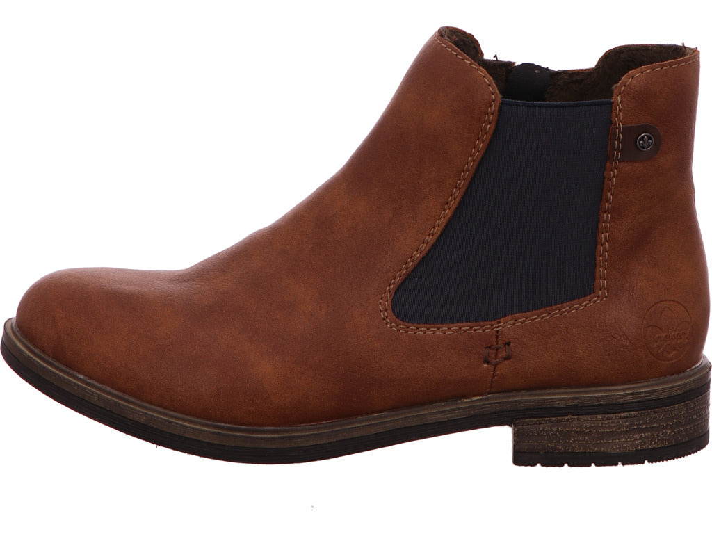 Rieker dameslaarzen in lichtbruin