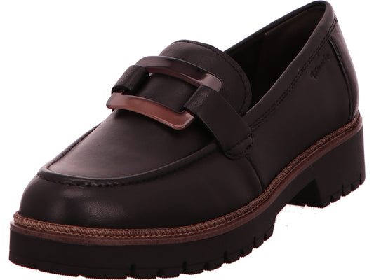 Tamaris Damen Slipper  in schwarz