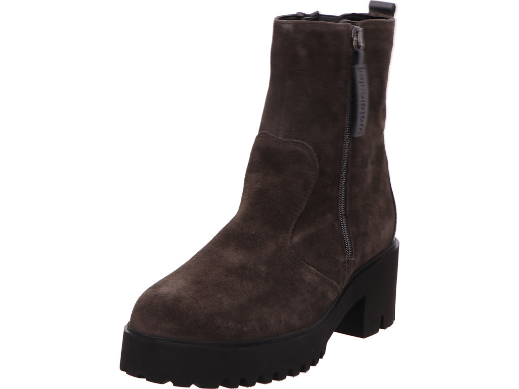 Waldläufer dameslaarzen in donkergrijs