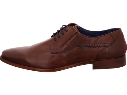 Bugatti Herren Schnürschuh Arturo in hellbraun