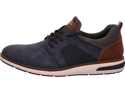 Rieker Herren Sneaker  in blau-bunt-kombiniert