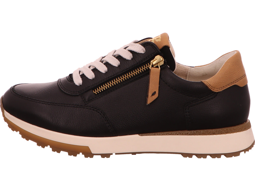Paul Green Damen Sneaker  in schwarz-bunt-kombiniert