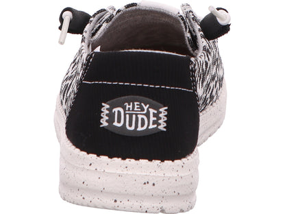 Hey Dude Damen Slipper Wendy Leopard in schwarz-bunt-kombiniert