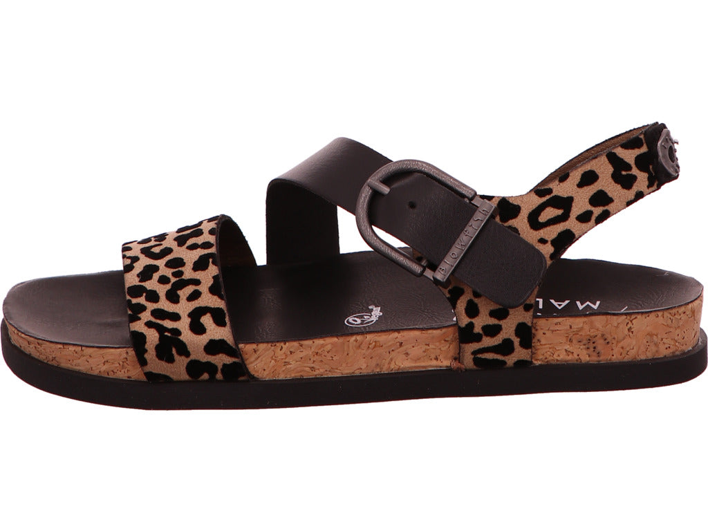 Blowfish Damen Sandalette Lance in schwarz-bunt-kombiniert