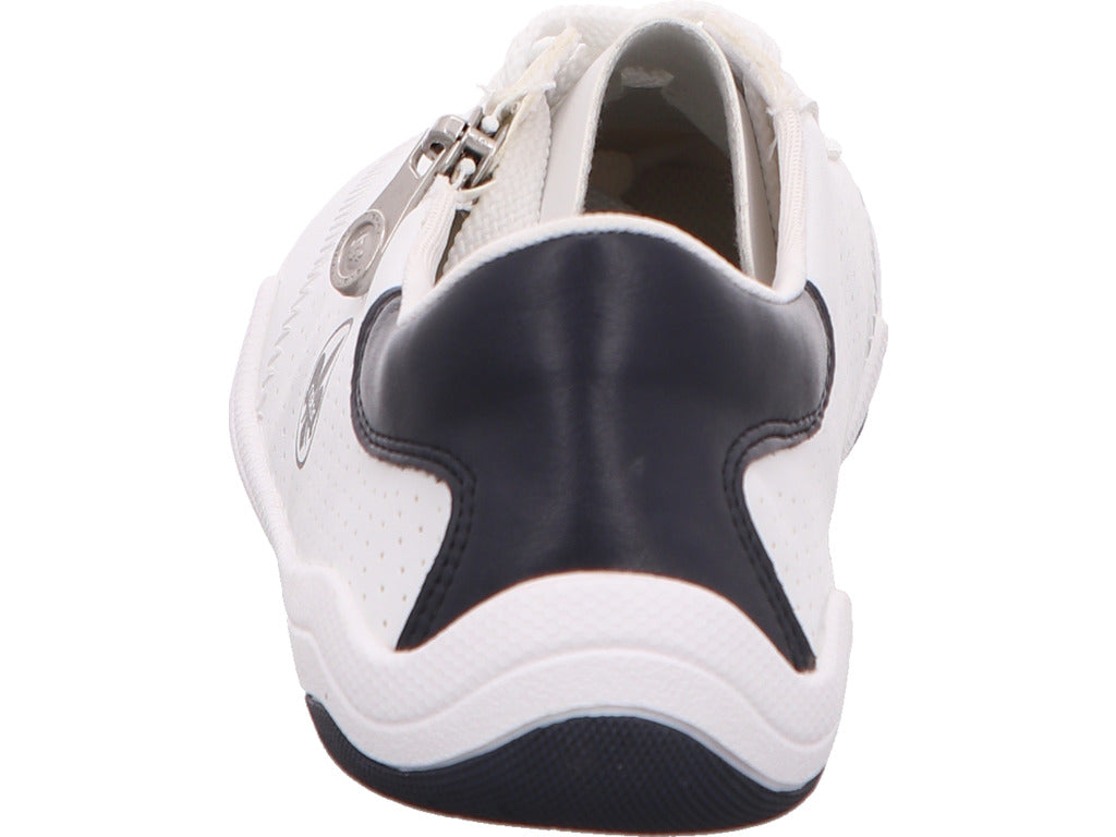 Rieker Damen Sneaker  in weiß-bunt-kombiniert