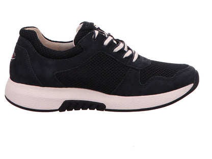 Gabor Comfort damessneakers in donkerblauw