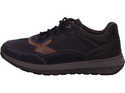 Josef Seibel Herren Halbschuh Enrico 20 in blau-bunt-kombiniert