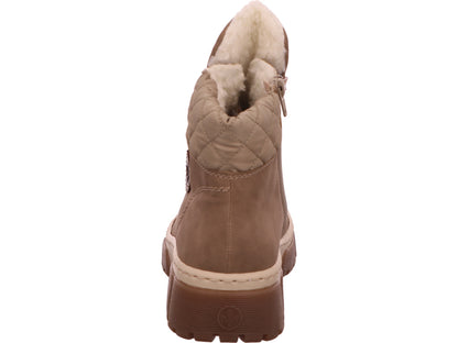 Rieker Damen Stiefel  in beige-kombiniert