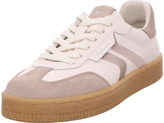 Tamaris Damen Sneaker  in weiß-bunt-kombiniert