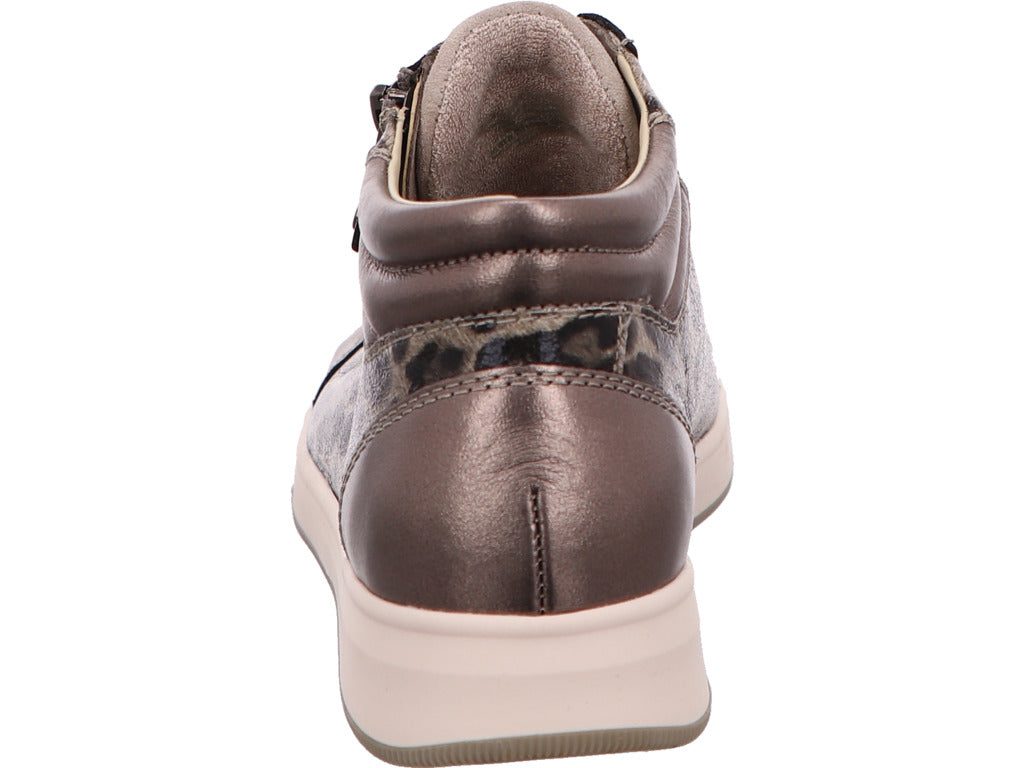 Ara Damen Stiefel Om-St-High-Soft in metallic