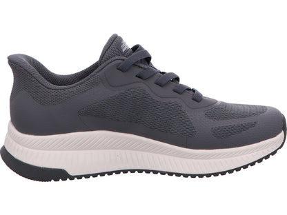 Skechers Herren Slipper Slip-Ins - Bobs Squad 4 in grau