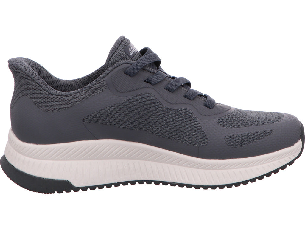 Skechers Herren Slipper Slip-Ins - Bobs Squad 4 in grau