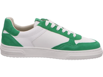 Tamaris damessneakers in een groen-multicolor combinatie