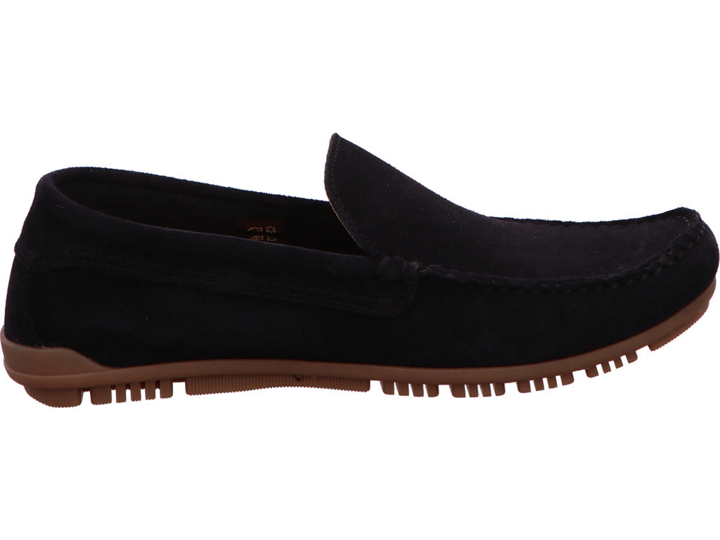 Marc O'Polo herenslippers in donkerblauw