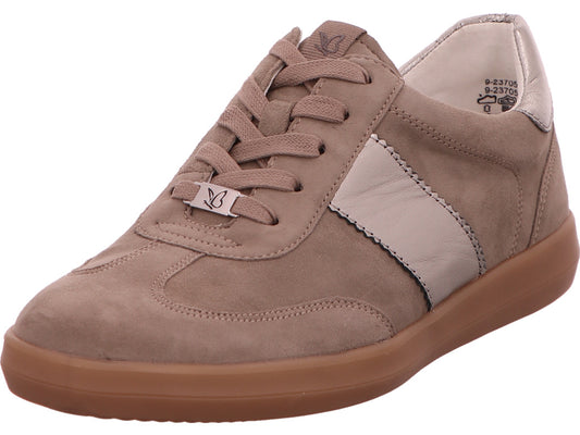 Caprice Damen Sneaker  in braun-bunt-kombiniert