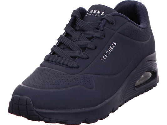 Skechers damessneakers Uno - Stand On Air in donkerblauw