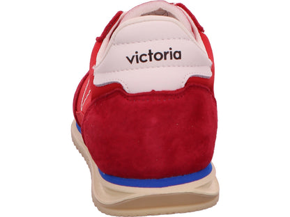 Victoria Damen Sneaker  in rot-kombiniert