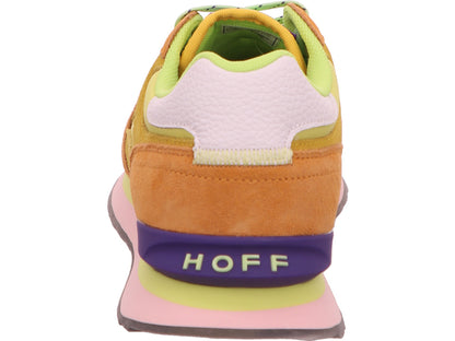 HOFF damessneakers Nairobi in een geel-multicolor combinatie