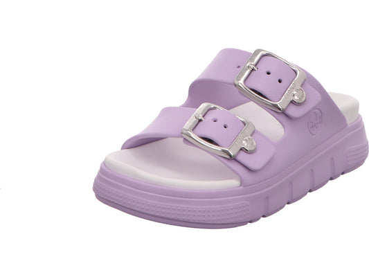 Rieker Damen Pantolette  in viola