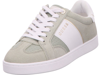 Guess Jrone6 damessneakers in een groen-multicolor combinatie
