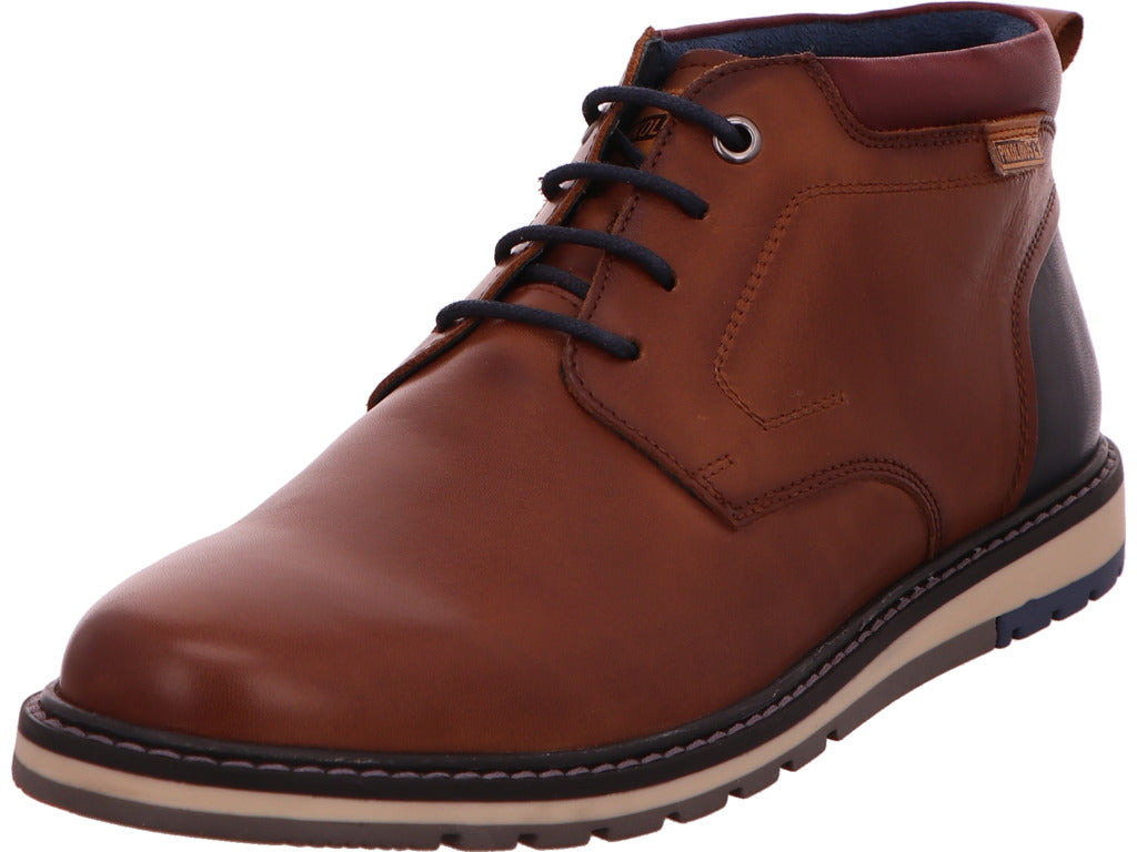 Pikolinos Herren Stiefel Berna in braun-bunt-kombiniert