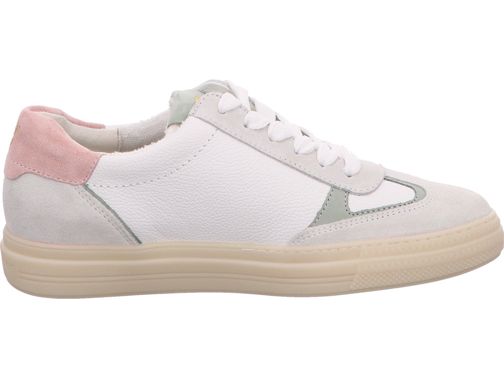Paul Green Damen Sneaker  in weiß-bunt-kombiniert