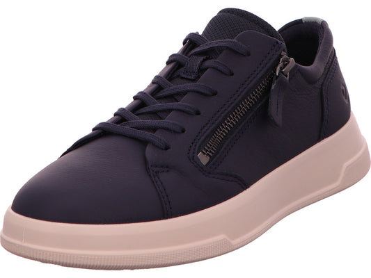 Ecco Damen Sneaker Move W Zip Lace Sneaker in blau-bunt-kombiniert