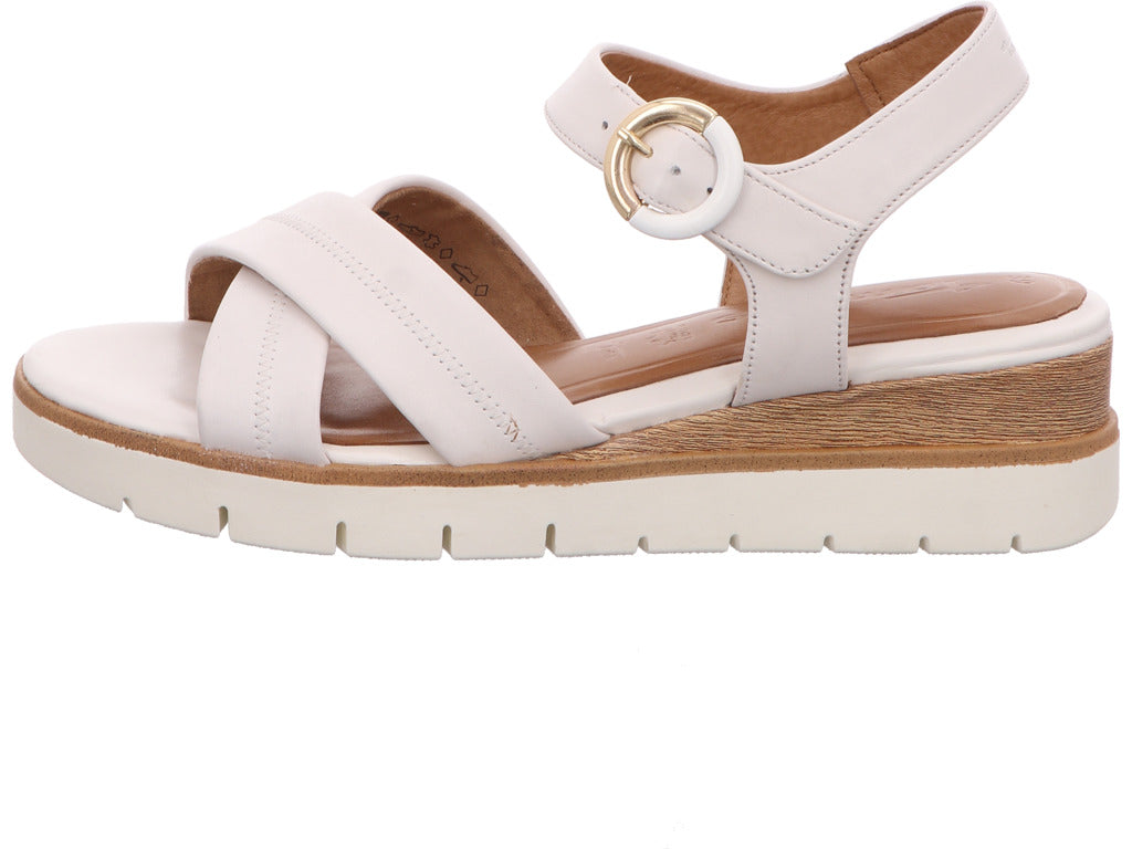 Tamaris Damen Sandalette  in weiß