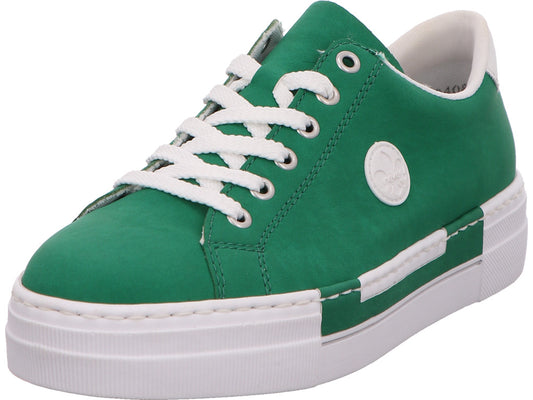 Rieker Damen Sneaker  in grün-bunt-kombiniert