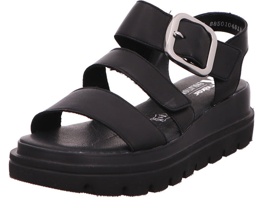 Rieker Damen Sandalette Revolution in schwarz