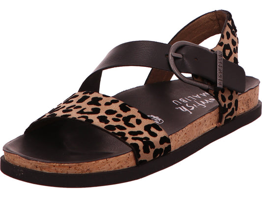Blowfish Damen Sandalette Lance in schwarz-bunt-kombiniert