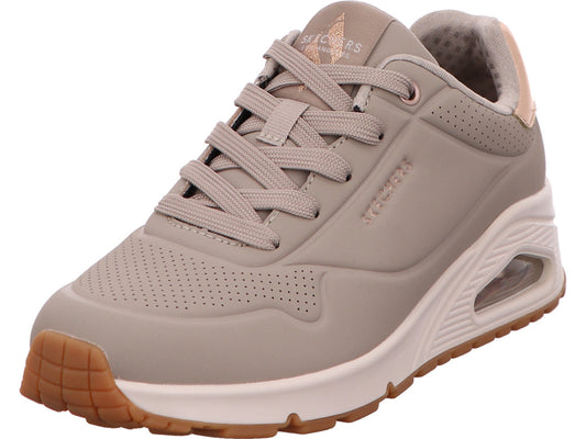 Skechers Damen Sneaker Uno-Golden Air in taupe