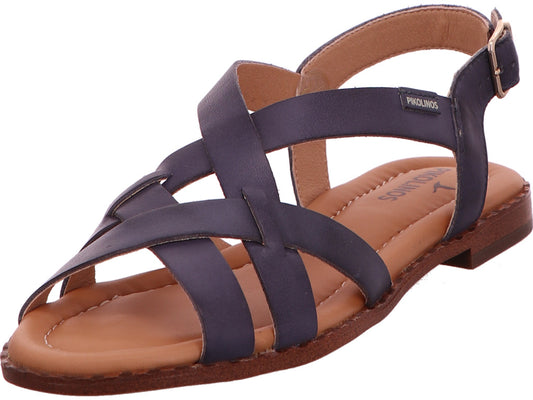 Pikolinos Damen Sandalette Algar in hellblau