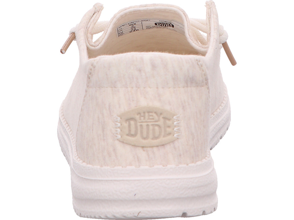 Hey Dude Damen Slipper Wendy Stretch Speckle in hellbeige