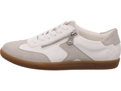 Rieker Damen Sneaker  in grau-bunt-kombiniert