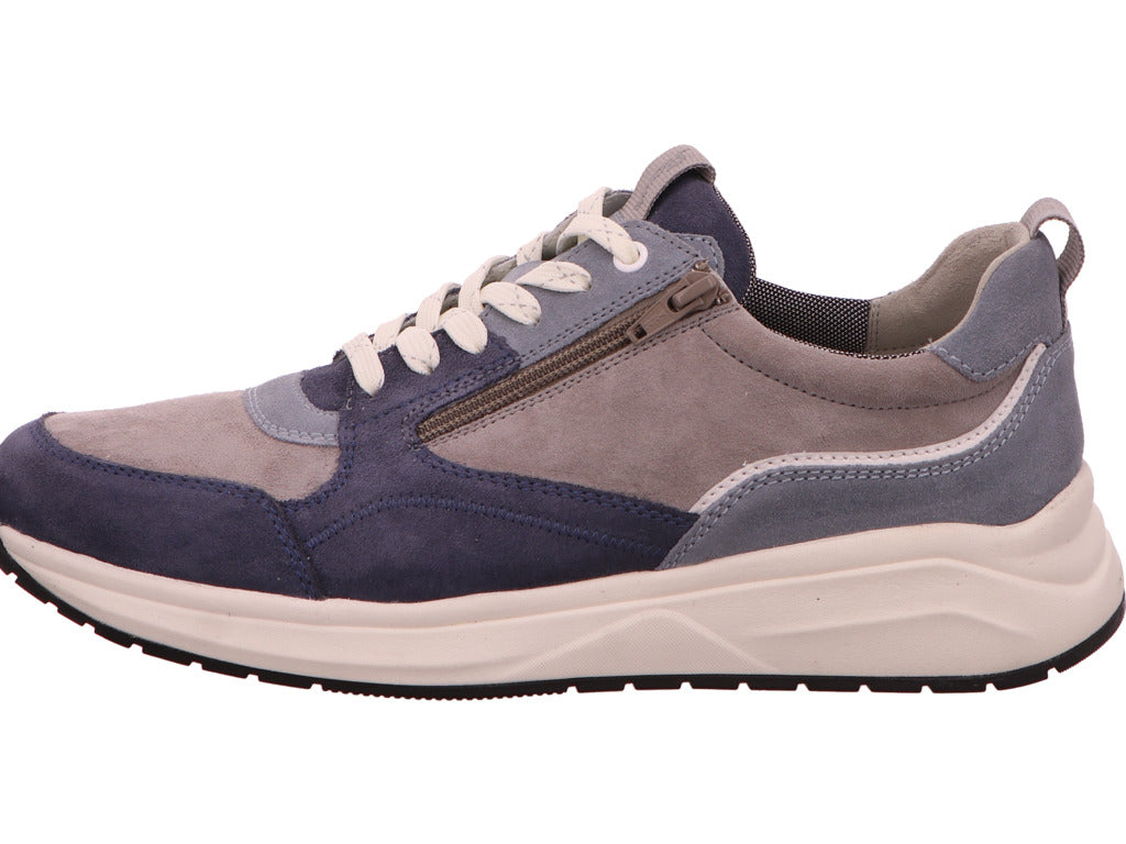 Sioux Herren Sneaker Tasulio-700-J in blau-bunt-kombiniert